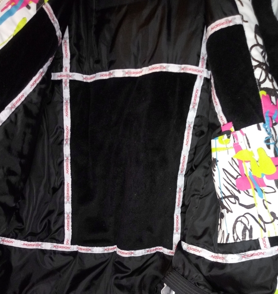 XERSION multi colored warm ski snow coat - Picture 9 of 11